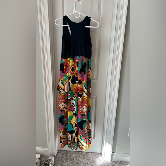 Colorful Geometric Maxi Dress - Picture 3 of 3